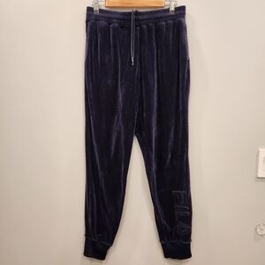 Fila Purple Velour Joggers